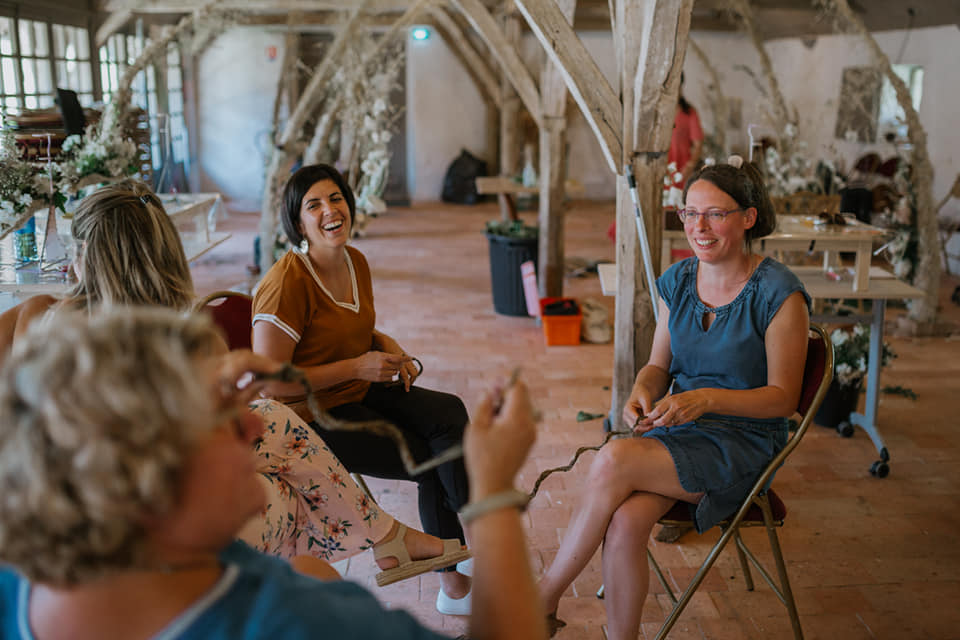 Cours de vannerie à Mazé et à Saumur